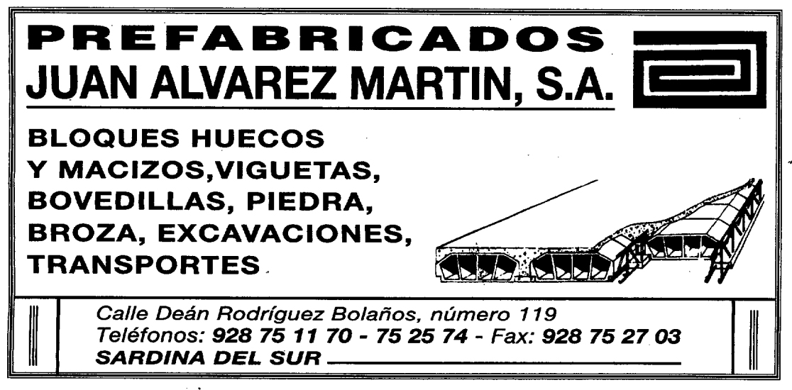 Prefabricados Juan Álvarez Martín