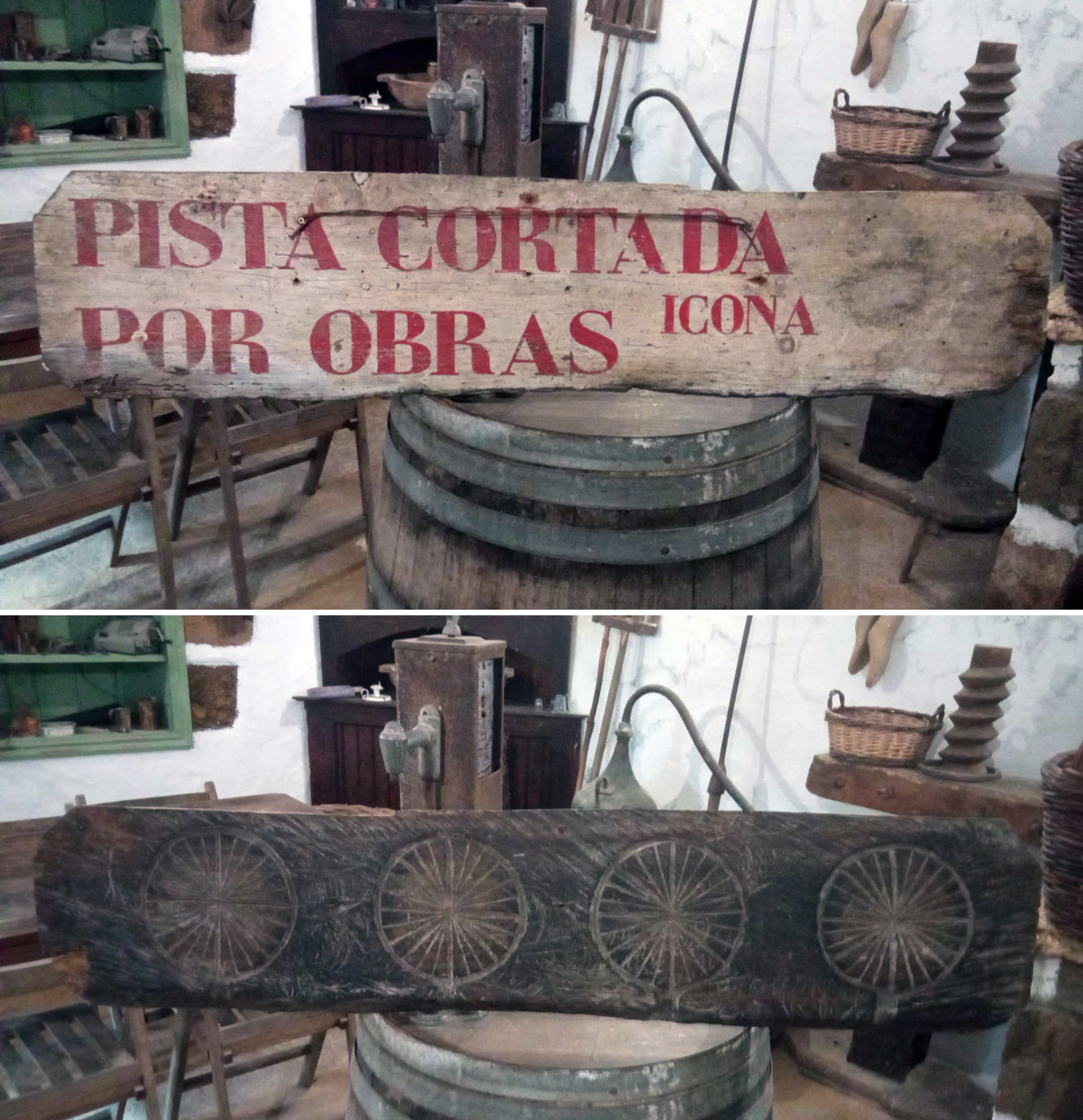 Pista cortada ICONA